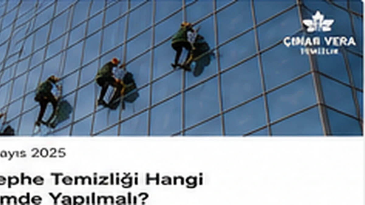 Bursa Dış Cephe Cam Temizliği Neden Önemlidir?